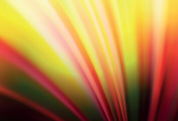 Obraz premium Light Red, Yellow vector blurred shine abstract texture.