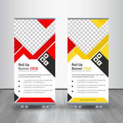Creative Business Agency Roll-up Banner for Marketing,