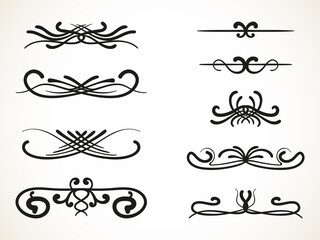 calligraphic line