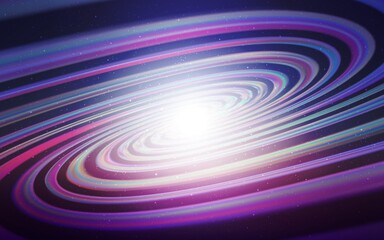 Light Pink, Blue vector background with astronomical stars. Modern abstract illustration with Big Dipper stars. Smart design for your business advert.