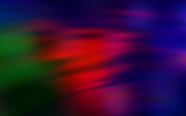 Dark Green, Red vector backdrop with wry lines. A sample with colorful lines, shapes. A new texture for your  ad, booklets, leaflets.