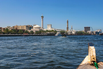 Abra and Boats in Dubai Creek