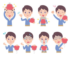 cute type young men_wallet