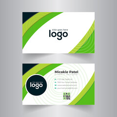 Fototapeta premium Abstract Corporate Business card Template Design.