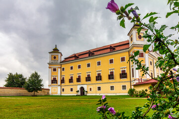Baroque chateau Milotice in South Moravia, Czech Republic, Europe.