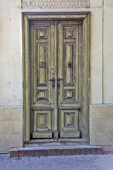 Old wooden gate