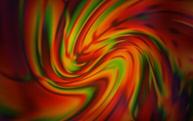 Dark Orange vector glossy abstract background. Modern abstract illustration with gradient. Background for designs.