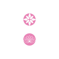 Beauty Vector lotus icon