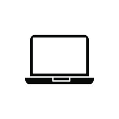 Laptop icon design template