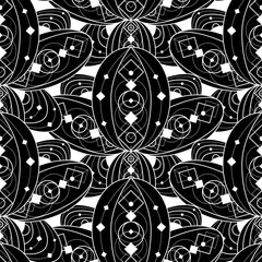 Seamless Pattern. Modern Stylish Abstract Texture