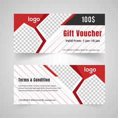 Gift Voucher & Discount Based Web banner template Design.