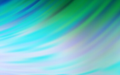 Obraz premium Light Green vector blurred bright template. Creative illustration in halftone style with gradient. New design for your business.