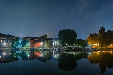 Obraz premium night view of the city