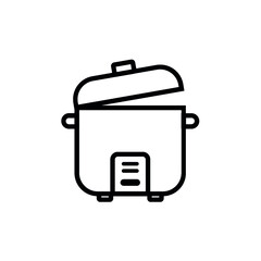 illustration of rice cooker