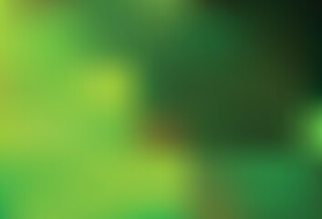 Light Green, Yellow vector blurred template.