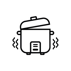 illustration of rice cooker