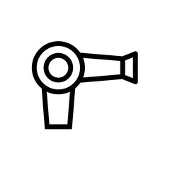 Illustration of hair dryer