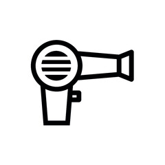 Illustration of hair dryer
