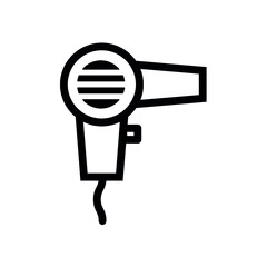Illustration of hair dryer