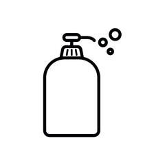 vector illustration of a bottle