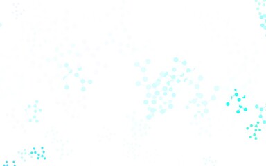 Light Blue, Red vector pattern with artificial intelligence network.