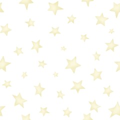 Seamless stars pattern. Ordered stars background elements for prints