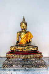 Golden buddha statue