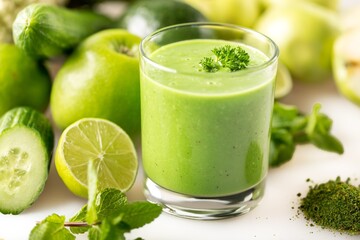 Spirulina.