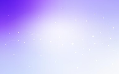Light Purple vector background with bubbles. Abstract illustration with colored bubbles in nature style. New design for ad, poster, banner of your website.
