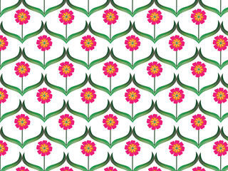 beautiful Seamless floral pattern background image ..