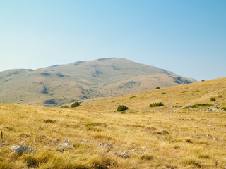 Top of Mountains in Galicica National Park, Macedonia.