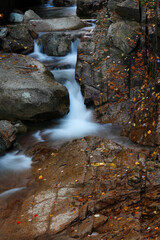 Creek along Kancamagus Highway, New Hampshire, USA