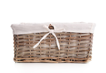 Nice wicker laundry basket