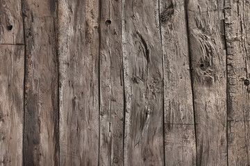 Natural rustic grey barn wood wall. Wall texture background pattern.