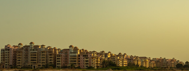 landscape of a small town in Egypt