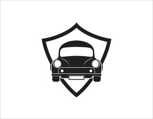vector logo template design car
