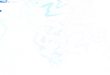 Light Pink, Blue vector background with wry lines.