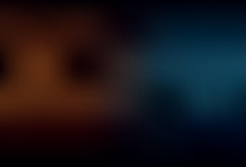 Dark Blue, Yellow vector blurred template.
