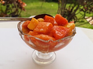 bowl of fruit salad