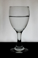 insulated water glass with clipping path included