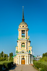 Fototapeta na wymiar The Assumption Admiralty Church in Voronezh, Russia