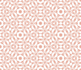 Abstract thin line seamless pattern. Linear ornamental geometric background. Wrapping paper. Vector illustration.            