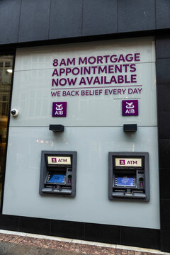 ATM of Allied Irish Banks (AIB) in Dublin, Ireland