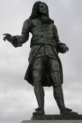 Fototapeta premium Statue du corsaire Duguay-Trouin à Saint-Malo