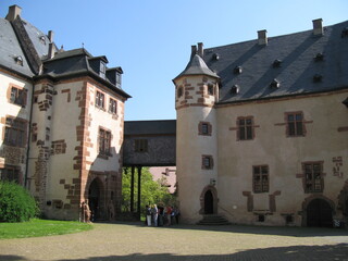 Fototapeta na wymiar Schloss Büdingen Wetterau Rhein-Main-Gebiet