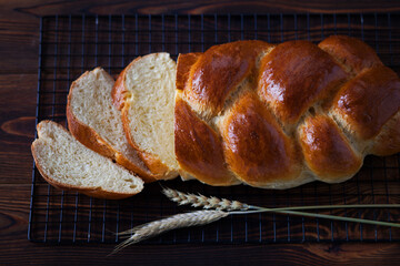 homemade challah