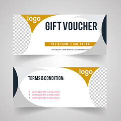 Gift Voucher & Discount Based Web banner template Design.