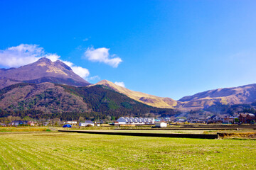 日本の風景「由布岳」