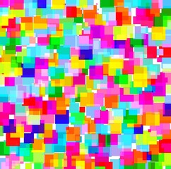 abstract background with colorful squares