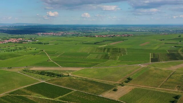 flight over the rhineland-palatinate